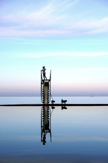 Фотография под названием "On the diving board…" - Dacko, Подлинное произведение искусства, Цифровая фотография