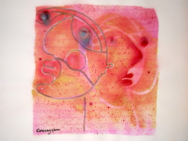 Картина под названием "61" - Conceycam, Подлинное произведение искусства, Рисунок распылителем краски