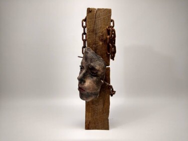 Escultura intitulada "Violent kind" por Daf, Obras de arte originais, Moldagem