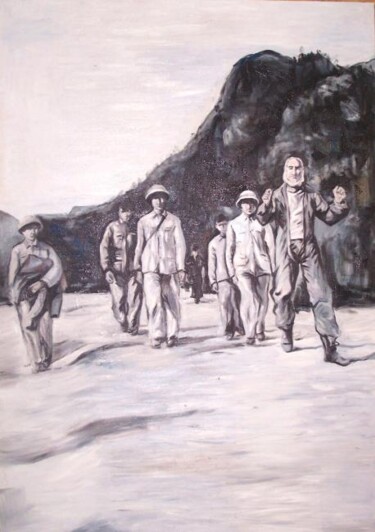 Painting titled "Vietnam Memories (s…" by Dan Huang, Original Artwork