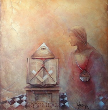 Peinture intitulée "Yehuiah (collezione…" par Dana Tomsa Oberhoffer, Œuvre d'art originale