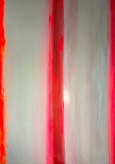 Painting titled "Emotional abstracti…" by Dani Alexsandrova, Original Artwork, Acrylic