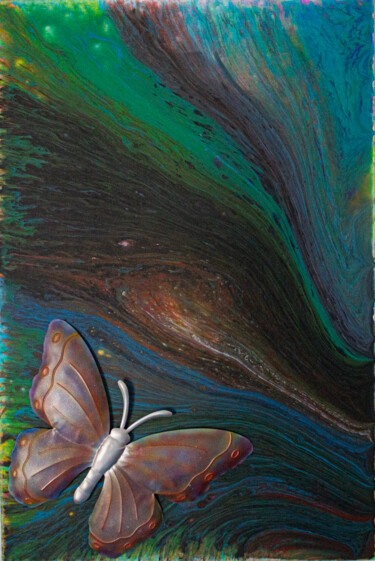 Pintura titulada "Butterfly" por Daniel Cerqueira, Obra de arte original, Acrílico