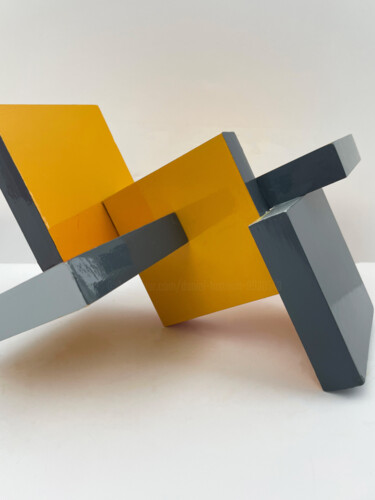 Sculpture intitulée "Sans titre 1" par Daniel Tostivint, Œuvre d'art originale, Bois
