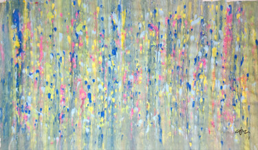 Malerei mit dem Titel "Abstract movement 23" von Daniel Ene, Original-Kunstwerk, Acryl