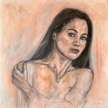 Pittura intitolato "Au Féminin VII" da Danielle Dumestre, Opera d'arte originale, Acrilico Montato su Telaio per barella in…