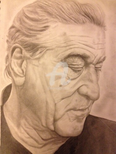 Desenho intitulada ""ROBERT DE NIRO"" por Danygil, Obras de arte originais, Lápis