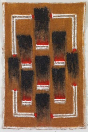 Art textile intitulée "“30/11/06”" par Danil (Panagopoulos), Œuvre d'art originale, Tissu