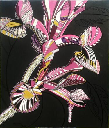 Malarstwo zatytułowany „Iris” autorstwa Dany Masson, Oryginalna praca, Akryl