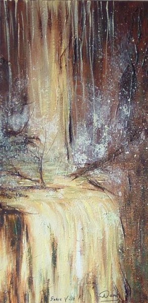 Peinture intitulée "force vive!" par Dany, Œuvre d'art originale, Huile