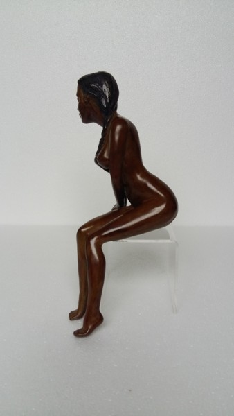 Sculpture titled ""LA RÊVEUSE" - Bron…" by Danielle Servey, Original Artwork, Bronze