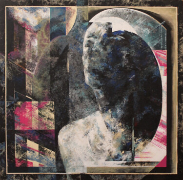 Картина под названием "«Трансформация»" - Дарья Мазур, Подлинное произведение искусства, Темпера Установлен на Деревянная па…