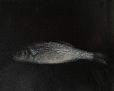 Картина под названием "Сибас" - Дарья Рысакова, Подлинное произведение искусства, Масло