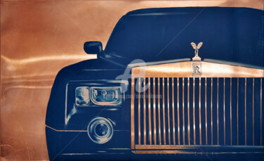 Peinture intitulée "Rolls-Royce" par Daria Kolosova, Œuvre d'art originale, Huile