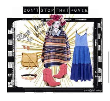 Digital Arts titled "DONT STOP THAT MOVIE" by Daria Reverchuk, Original Artwork, Photo Montage