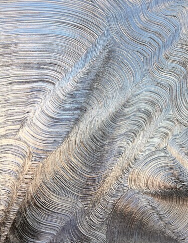 Pintura intitulada "Dunes" por Daria Sugrobova, Obras de arte originais, Areia