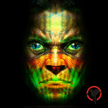 Digital Arts titled "Avatar:) Nisroch" by Dariusz Demoon Madaj, Original Artwork, Digital Painting