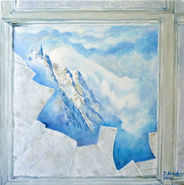 Peinture intitulée "Courants d'air" par Darnal, Œuvre d'art originale, Huile