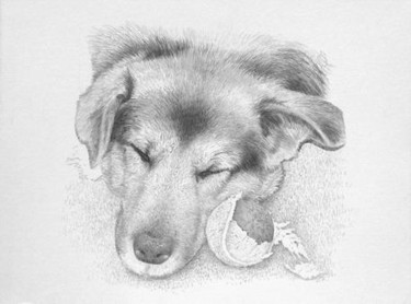 Drawing titled "TIME FOR REST" by Daryl Budd, Original Artwork, Other