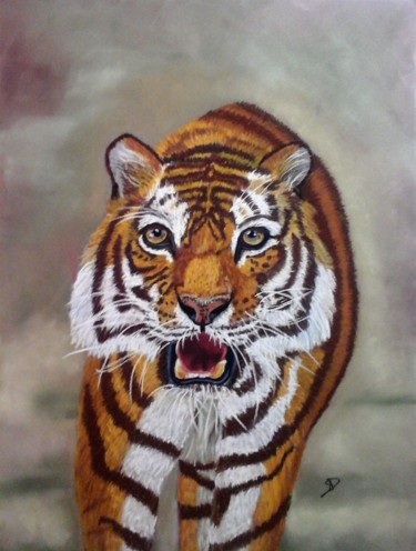 Tableau tigre blanc - My Poparts®