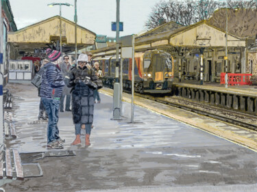"Winchester Station…" başlıklı Dijital Sanat Dave Collier tarafından, Orijinal sanat, 2D Dijital Çalışma