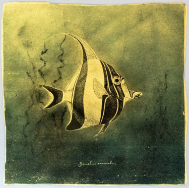 Fotografía titulada "Goldfish III - Alte…" por David Heger, Obra de arte original, Fotografía analógica
