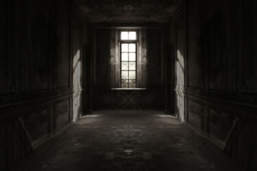 Fotografia zatytułowany „Hallway” autorstwa David Jackdaw, Oryginalna praca, Fotografia cyfrowa