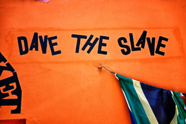 Fotografía titulada "Dave the slave" por David Page, Obra de arte original, Fotografía digital