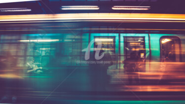 Photographie intitulée "tramway" par David Penez, Œuvre d'art originale, Photographie numérique