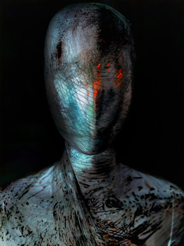 Digital Arts titled "Mannequinism Thirte…" by David Underland, Original Artwork, Digital Painting