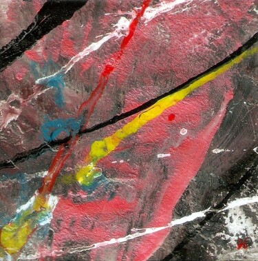 Painting titled "Tellurik - Abstract…" by Davidian Gotis Abstraction Abstraite, Original Artwork, Acrylic