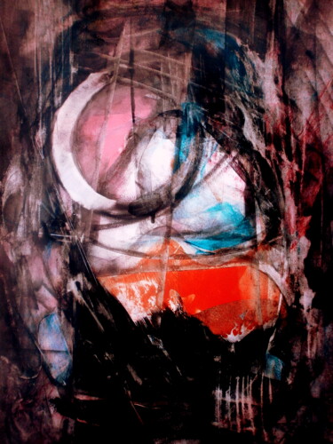 Peinture intitulée "Oxymore (Oxymoron)…" par Davidian Gotis Abstraction Abstraite, Œuvre d'art originale, Acrylique