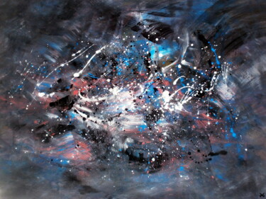 "Pétillance (Sparkle…" başlıklı Tablo Davidian Gotis Abstraction Abstraite tarafından, Orijinal sanat, Akrilik