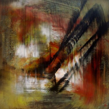 Schilderij getiteld "Amnesia - Abstracti…" door Davidian Gotis Abstraction Abstraite, Origineel Kunstwerk, Acryl