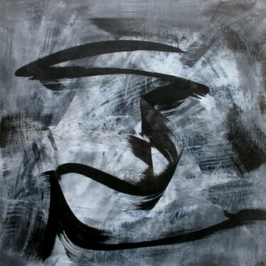 Картина под названием "Thoummim I - Abstra…" - Davidian Gotis Abstraction Abstraite, Подлинное произведение искусства, Акрил
