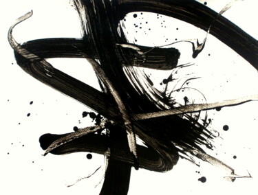 Картина под названием "Do-In-Er - Abstract…" - Davidian Gotis Abstraction Abstraite, Подлинное произведение искусства, Акрил