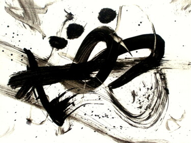 Картина под названием "Do-In-Od - Abstract…" - Davidian Gotis Abstraction Abstraite, Подлинное произведение искусства, Акрил