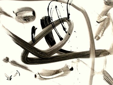 Картина под названием "Do-In-Si - Abstract…" - Davidian Gotis Abstraction Abstraite, Подлинное произведение искусства, Акрил