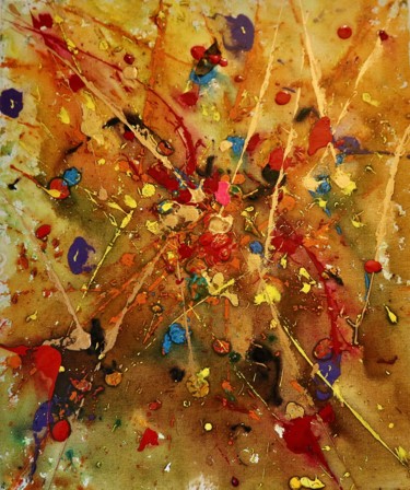 Malerei mit dem Titel "Energia" von David Phoenix, Original-Kunstwerk, Acryl