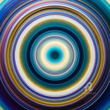 Digital Arts titled "Inner circle" by Davina Dugnas, Original Artwork, Digital Painting