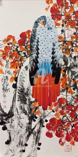 Pintura intitulada "Morrowind 晨风 （No.16…" por Dayou Lu, Obras de arte originais, Pigmentos