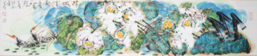 "Wind through the lo…" başlıklı Tablo Dayou Lu tarafından, Orijinal sanat, Pigmentler