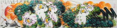Pintura intitulada "Long lasting fragra…" por Dayou Lu, Obras de arte originais, Pigmentos