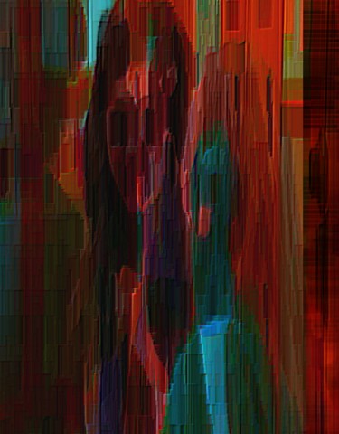 Arts numériques intitulée "textured-ones" par Ariel Velez, Œuvre d'art originale, Collages