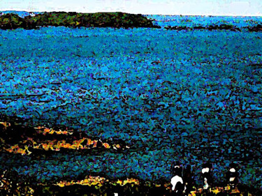 Photography titled "mer bretonne" by Mchris, Original Artwork, Digital Photography