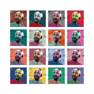 Digitale Kunst mit dem Titel "Never Forget - Nels…" von Ded2008, Original-Kunstwerk, Digitale Collage