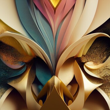 Arts numériques intitulée "MAD ORCHIDS_m#02" par Deepdreaming_studios, Œuvre d'art originale, Image générée par l'IA