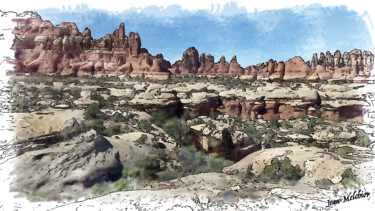 "Canyonland Utah pay…" başlıklı Dijital Sanat Jamy Delpias tarafından, Orijinal sanat, Dijital Resim