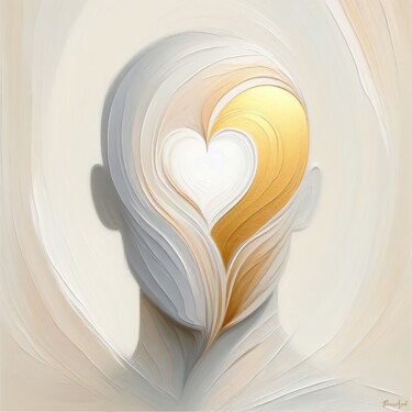 Arte digital titulada "Watching with love" por Denis Agati, Obra de arte original, Imagen generada por IA