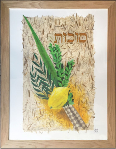 Malerei mit dem Titel "SOUCCOT" von Denis Chich, Original-Kunstwerk, Acryl